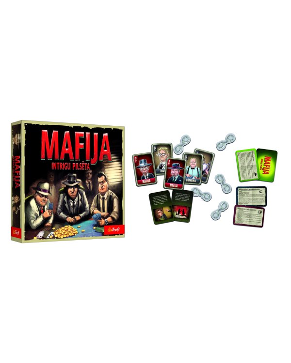 TREFL Мафия настольная игра (на латыш. яз.)
