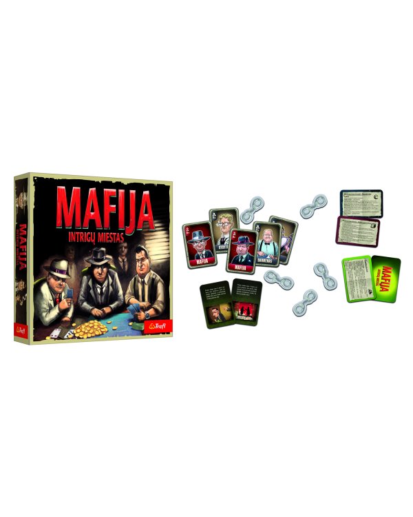 TREFL Мафия настольная игра (на лит. яз.)