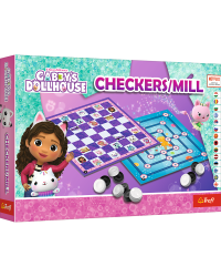 TREFL GABBY´S DOLLHOUSE Настольная игра Шашки & Мельница