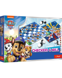 TREFL PAW PATROL Настольная игра Шашки & Мельница