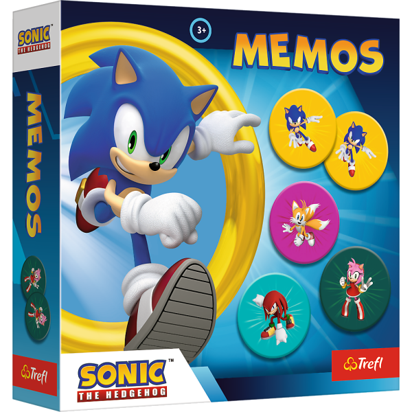 TREFL SONIC THE HEDGEHOG Мемо Соник