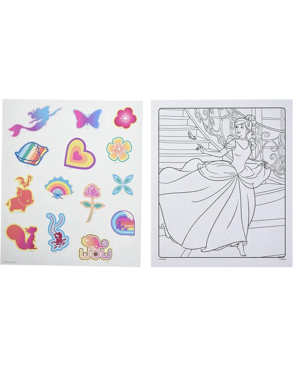 CRAYOLA PRINCESS Раскраска с наклейками