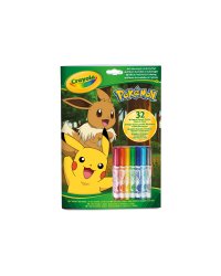 CRAYOLA POKEMON раскраска с активностями
