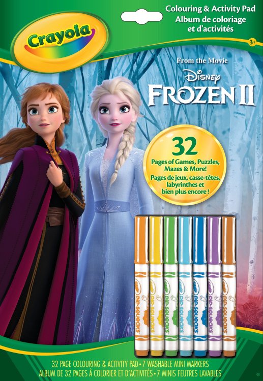 CRAYOLA FROZEN 2 Раскраска CRAYOLA FROZEN 2 Раскраска