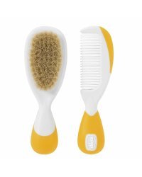 CHICCO Гребешок и щетка для волос, ораньжевая