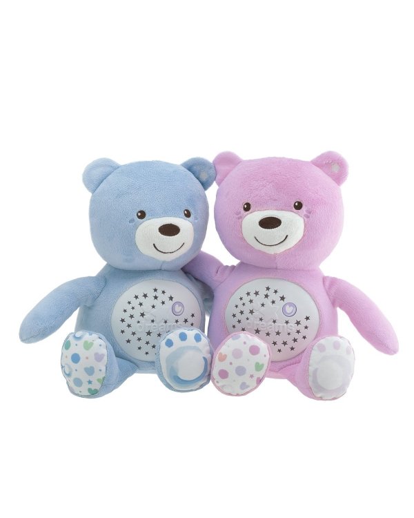 Дополнительное изображение книги «CHICCO Медвежонок с проектором розовый, 30cm»