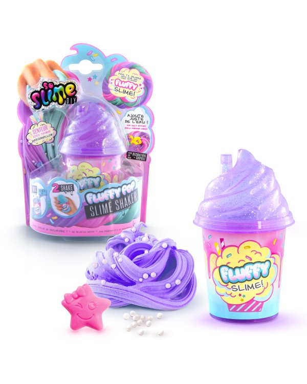 SO SLIME игровой набор для создания слайма Fluffy shaker