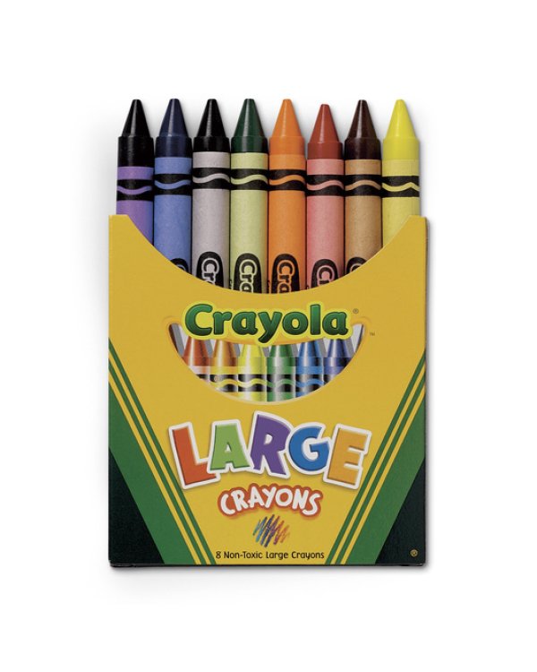 Дополнительное изображение книги «CRAYOLA 8 больших мелков»