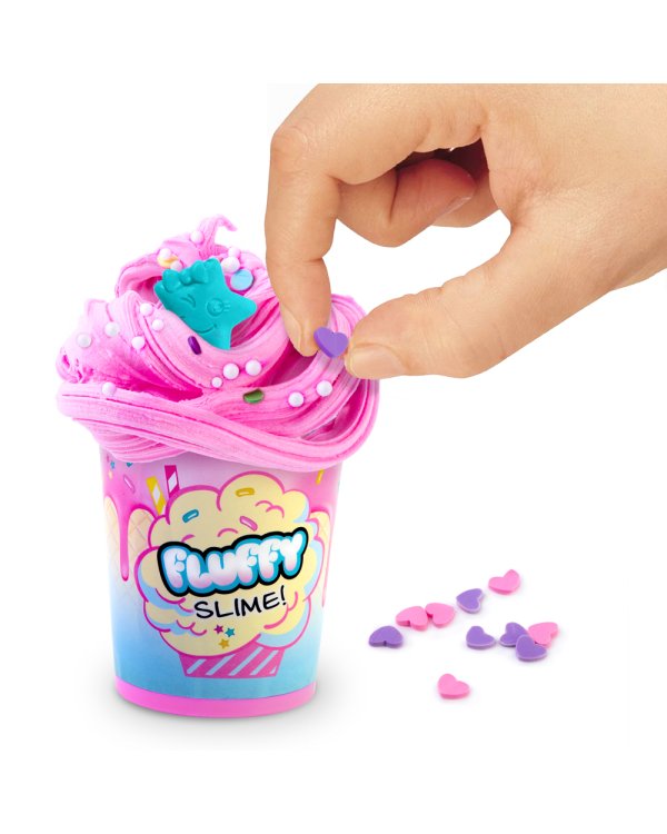 SO SLIME Игровой набор для создания слайма Fluffy shaker, 3 шт