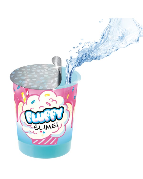 SO SLIME Игровой набор для создания слайма Fluffy shaker, 3 шт