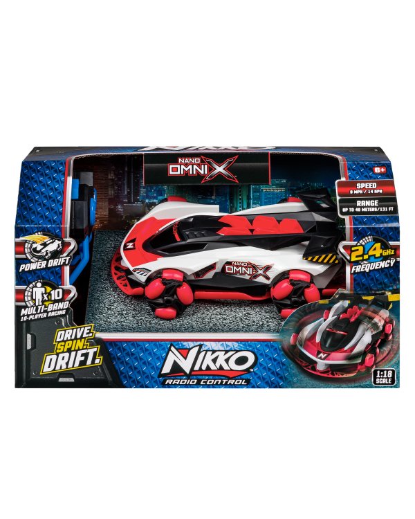 NIKKO машина на радиоуправлении Nano Omni X, масштаб 1:18