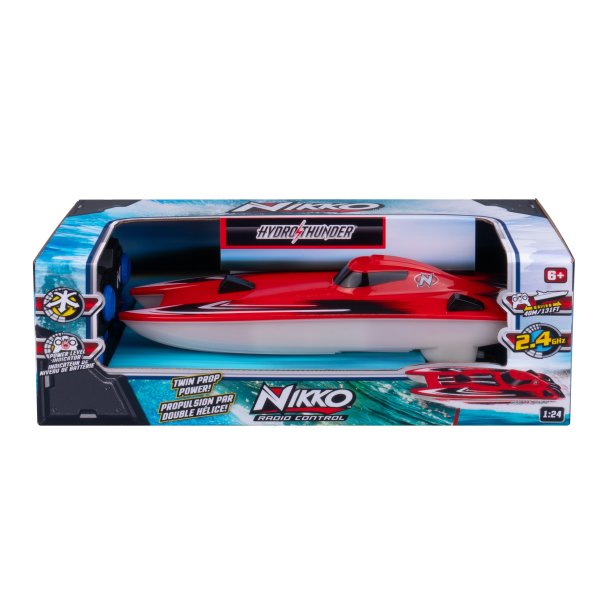 NIKKO лодка на радиоуправлении Hydro Thunder, масштаб 1:24