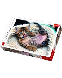 TREFL Пазл Котёнок, 1000 шт.