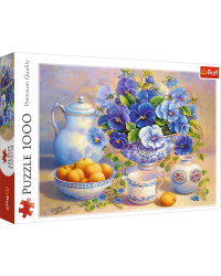 TREFL Пазл Синие цветы 1000 шт.