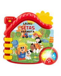 CHICCO Игнтерактивная книга Ферма (на литовском языке)