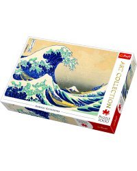 TREFL Пазл Кацусика Хокусай. "Большая волна в Канагаве, 1000 шт.