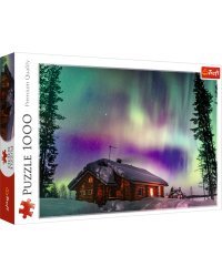 TREFL Пазл Северное сияние в Финляндии, 1000 шт.