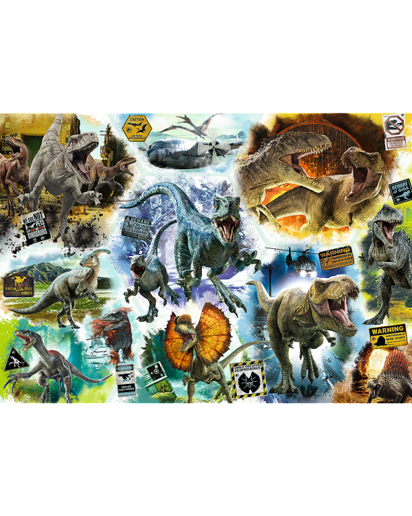 TREFL JURASSIC WORD Пазл, 1000 шт.