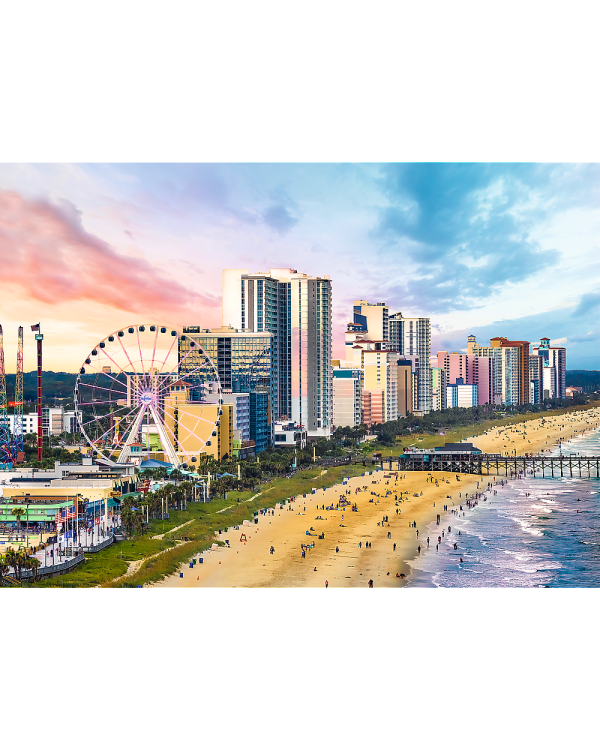 TREFL Пазл Каролина США, 1000 шт.