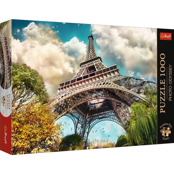 TREFL Premium Plus Пазл Eiffel Tower in Paris, 1000 шт.