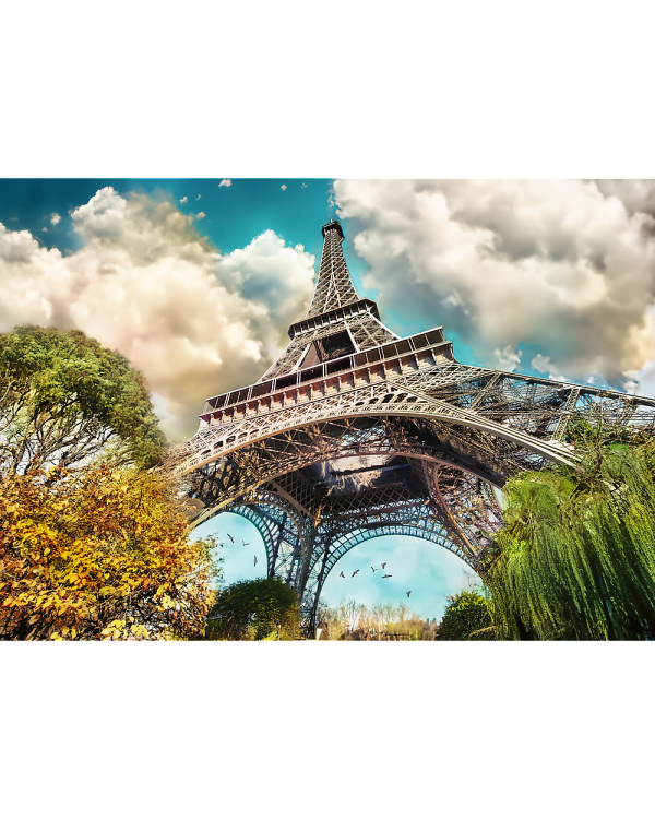 TREFL Premium Plus Пазл Eiffel Tower in Paris, 1000 шт.