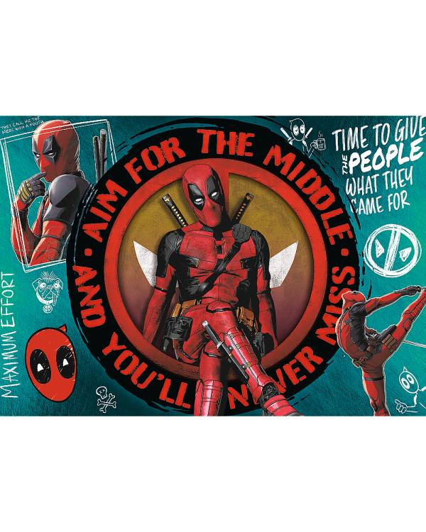 TREFL Premium Plus Пазл Deadpool, 1000 шт.
