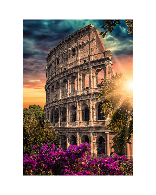TREFL Premium Plus Пазл Colosseum, Rome Amphitheatre, 1000 шт.