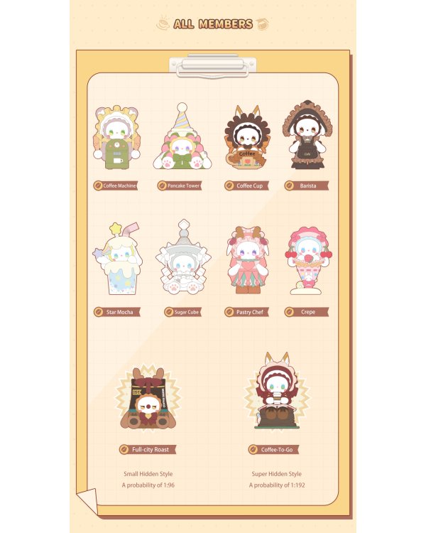 LUCKY EMMA Фигурка-сюрприз - Secret Forest Coffee shop Series