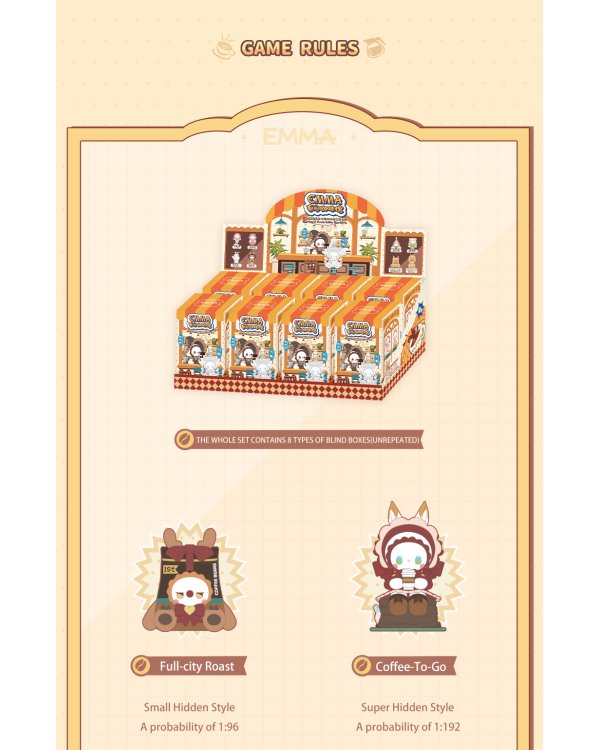 LUCKY EMMA Фигурка-сюрприз - Secret Forest Coffee shop Series