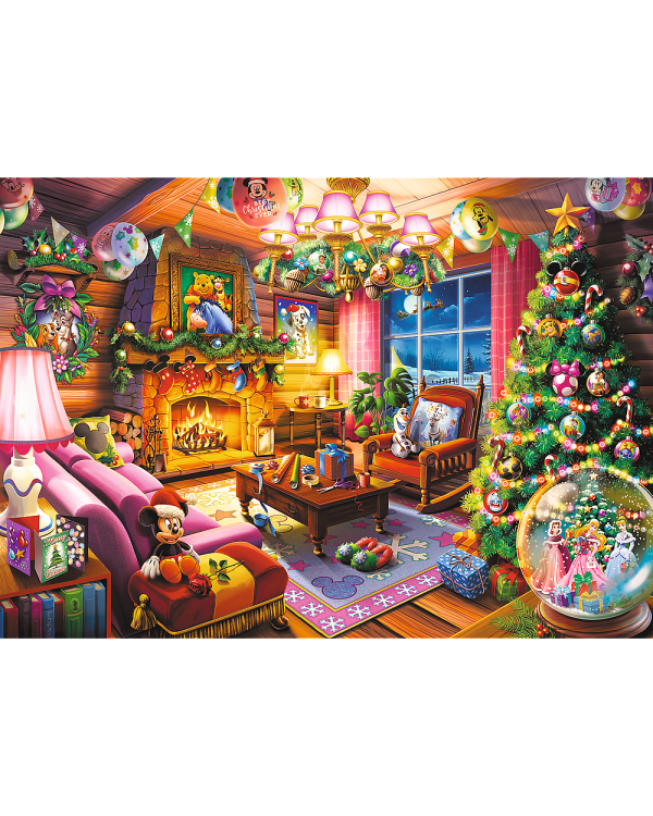 TREFL DISNEY Premium Plus Пазл Рождественский домик, 1000 шт.