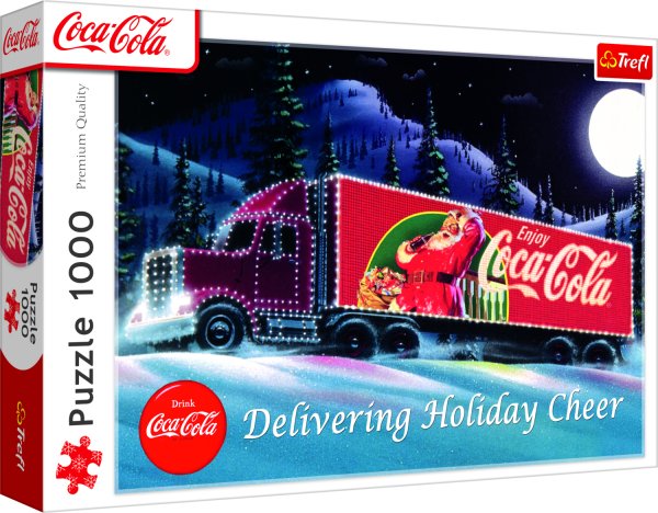TREFL Пазл Coca-Cola: Christmas Caravan, 1000 шт.