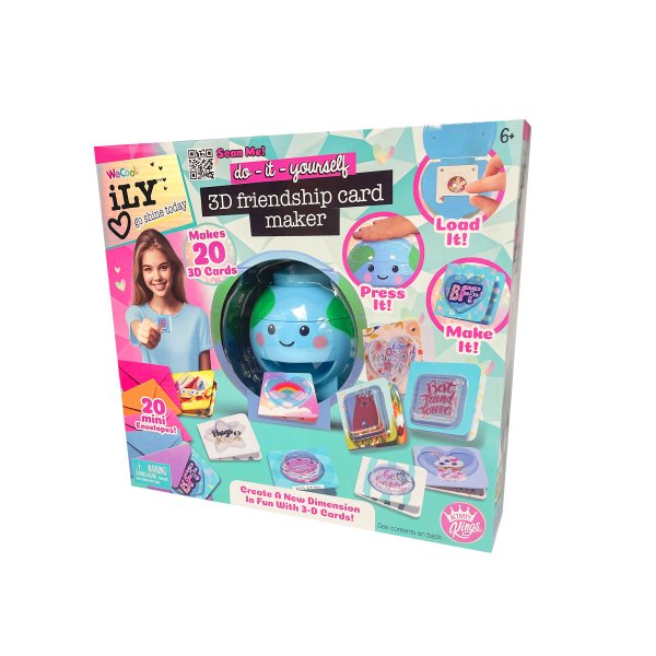 WECOOL Набор для изготовления 3D открыток для друзей