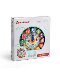 TOPBRIGHT Деревянный пазл Часы