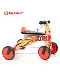 TOPBRIGHT Деревянный балансировочный велосипед