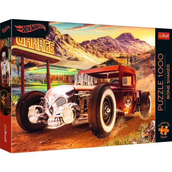 TREFL HOT WHEELS Premium Plus Пазл Bone Shaker, 1000 шт.