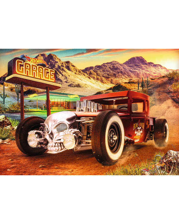 TREFL HOT WHEELS Premium Plus Пазл Bone Shaker, 1000 шт.