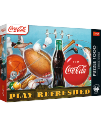 TREFL Premium Plus Пазл Coca-Cola: Play Refreshed, 1000 шт.