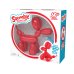 SQUEAKEE Интерактивная игрушка "Собака - воздушный шарик", красный