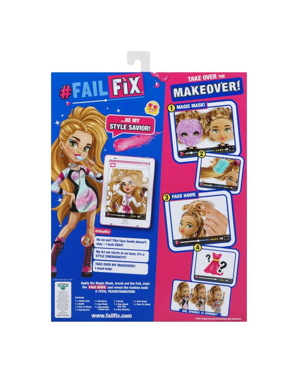 FAILFIX кукла Slay DJ, 20 см