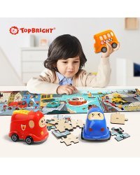 TOPBRIGHT Деревянный пазл в машинке, 24 детали