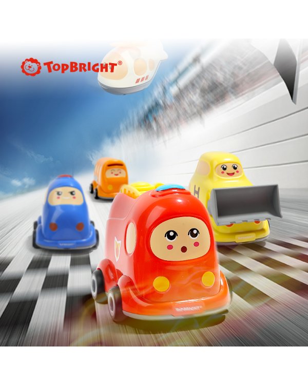 TOPBRIGHT Деревянный пазл в машинке, 24 детали