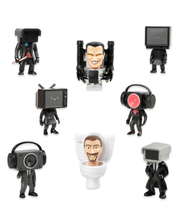 SKIBIDI TOILET Фигурка-сюрприз