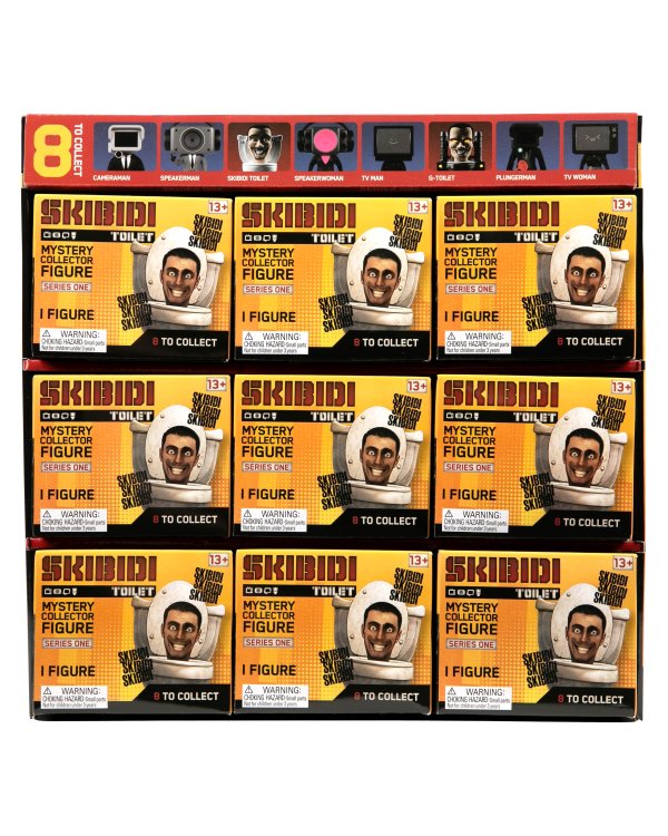 SKIBIDI TOILET Фигурка-сюрприз