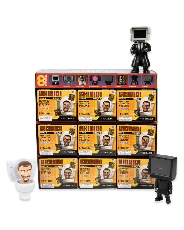 SKIBIDI TOILET Фигурка-сюрприз