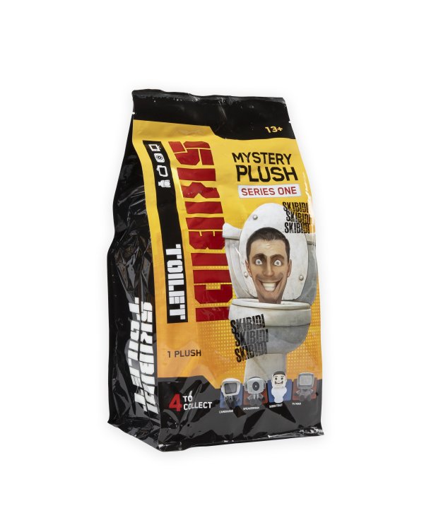 SKIBIDI TOILET Плюшевая игрушка-сюрприз, 28 см