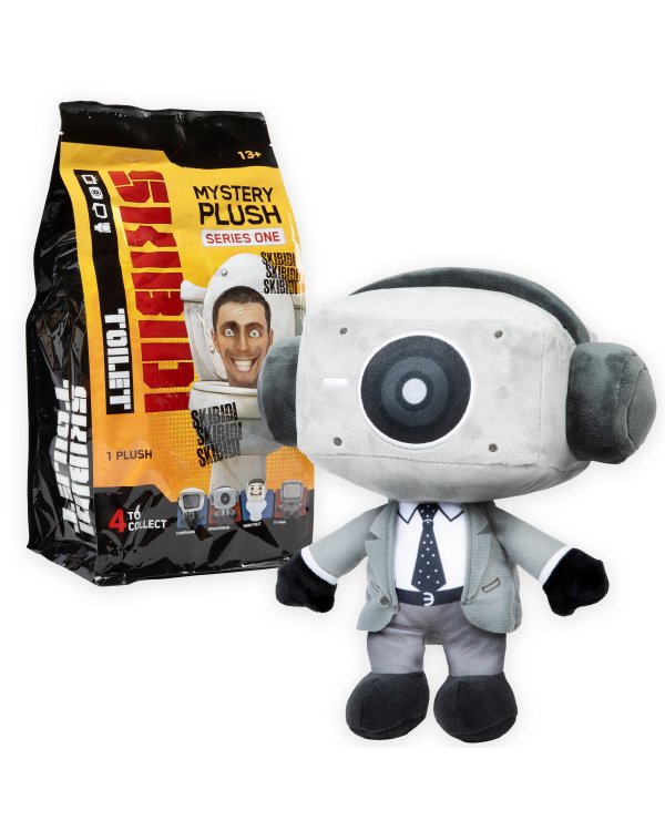 SKIBIDI TOILET Плюшевая игрушка-сюрприз, 28 см