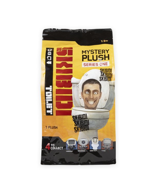 SKIBIDI TOILET Плюшевая игрушка-сюрприз, 28 см