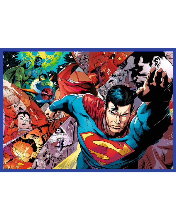 TREFL SUPERMAN Комплект пазлов, 4x250 шт.
