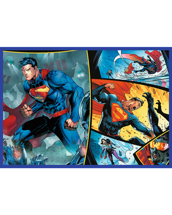 TREFL SUPERMAN Комплект пазлов, 4x250 шт.
