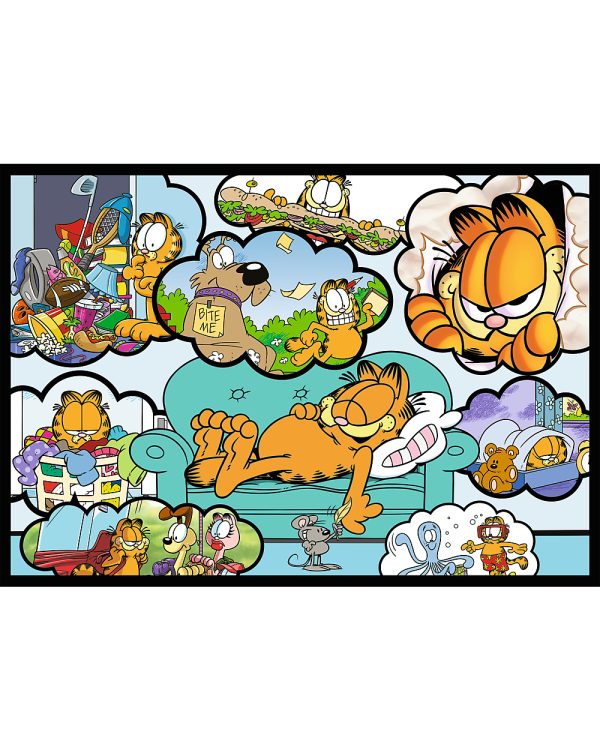 TREFL GARFIELD Комплект пазлов Гарфилд, 4x250 шт.